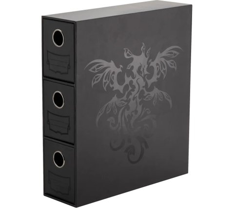 Dragon Shield Storage - Card Drawers Fortress - Vertical - Black 